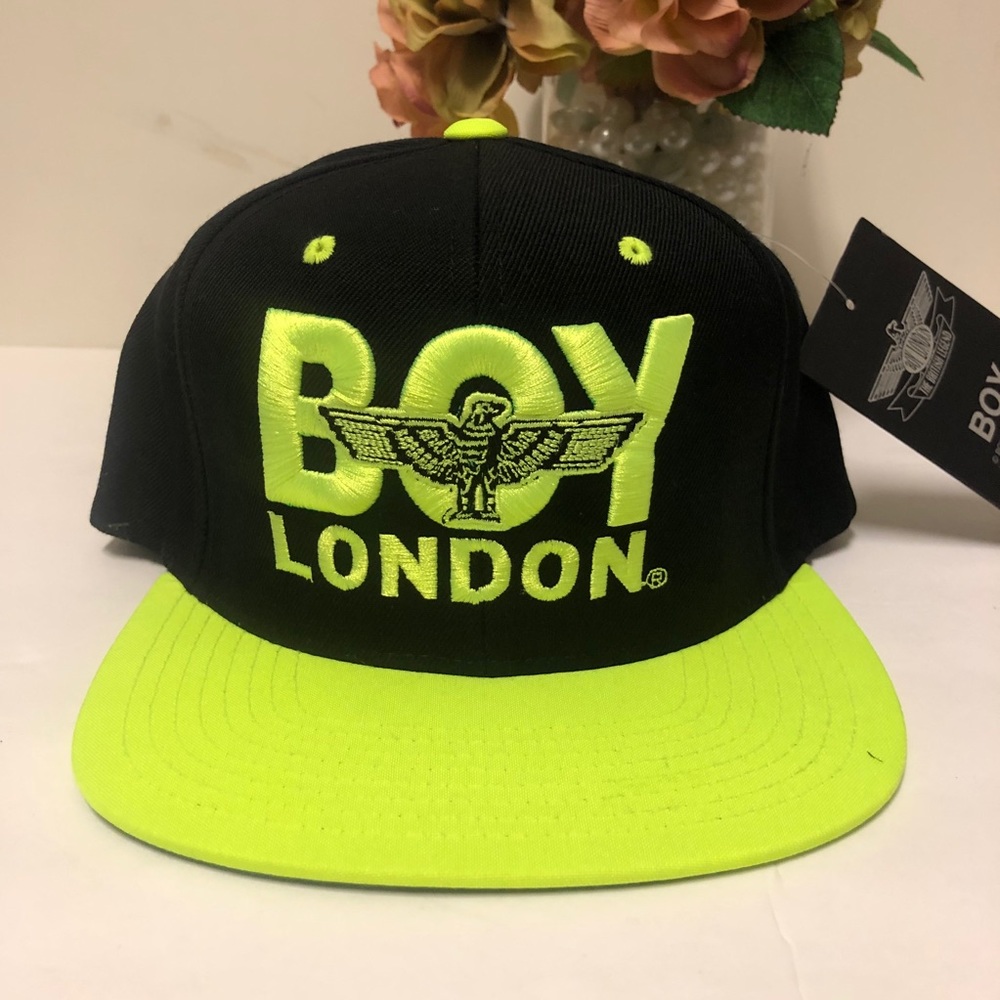 NWT original vintage Boy London embroidered hat